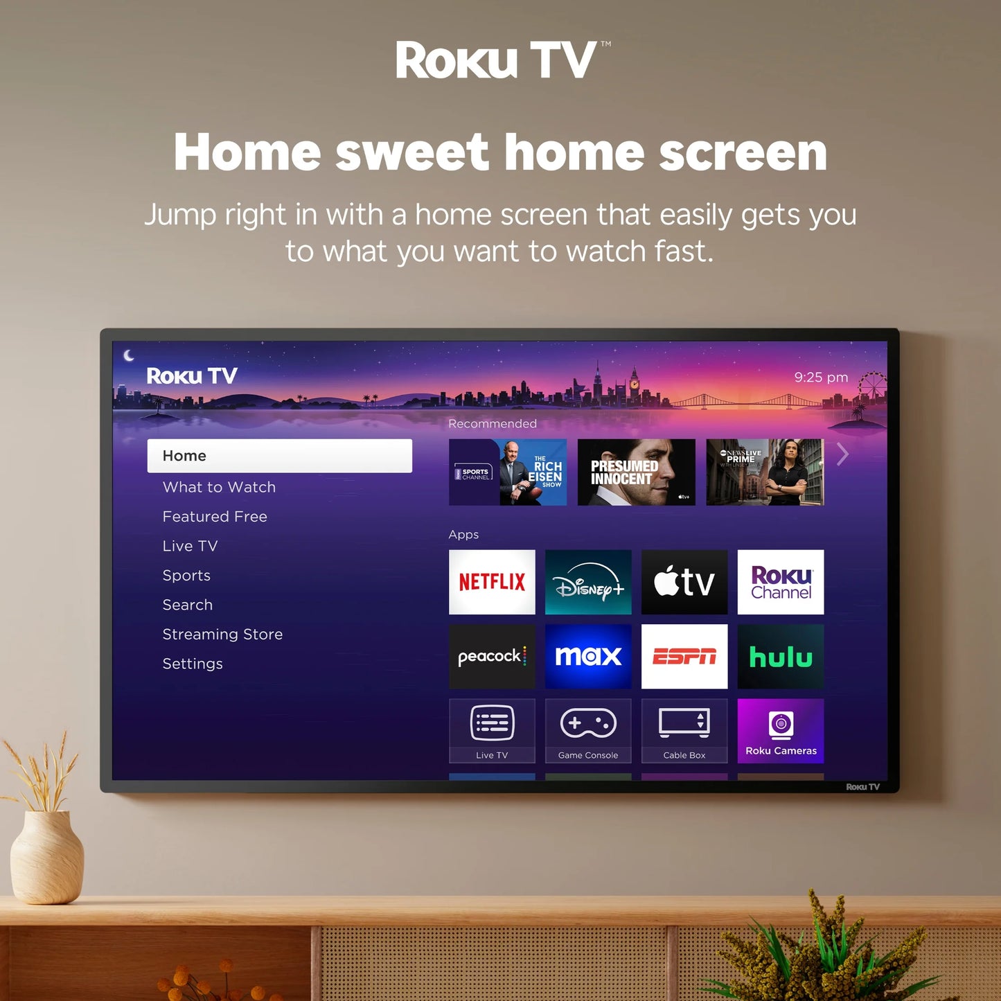 50" Class 4K UHD LED LCD Roku Smart TV HDR R6 Series 50R6E3