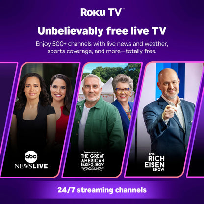 50" Class 4K UHD LED LCD Roku Smart TV HDR R6 Series 50R6E3